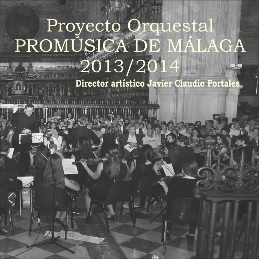 PROYECTO ORQUESTAL PROMUSICA DE MALAGA 2013 14 CD104T