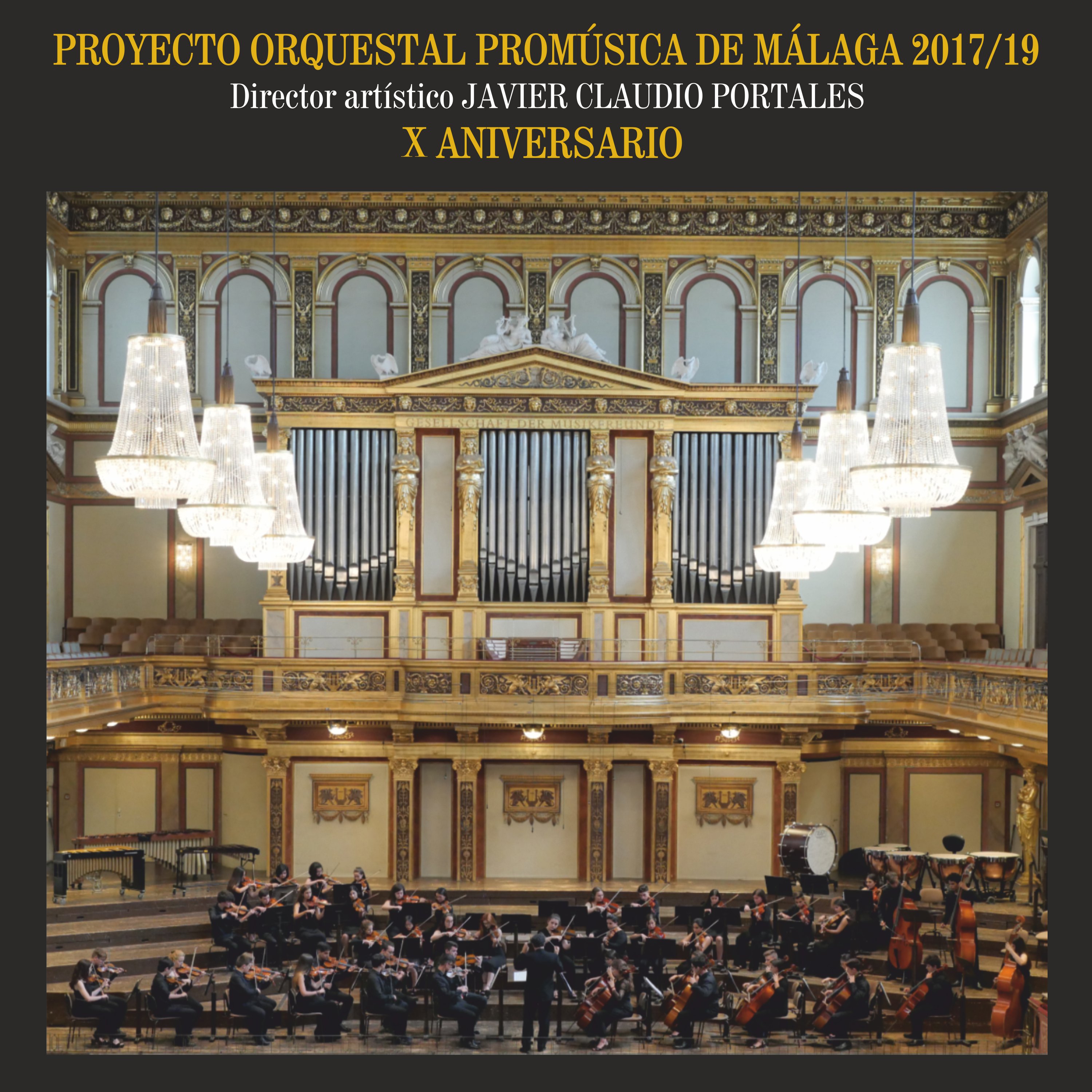 PROYECTO ORQUESTAL PROMUSICA DE MALAGA 2017 19 X ANIVERSARIO CD132T