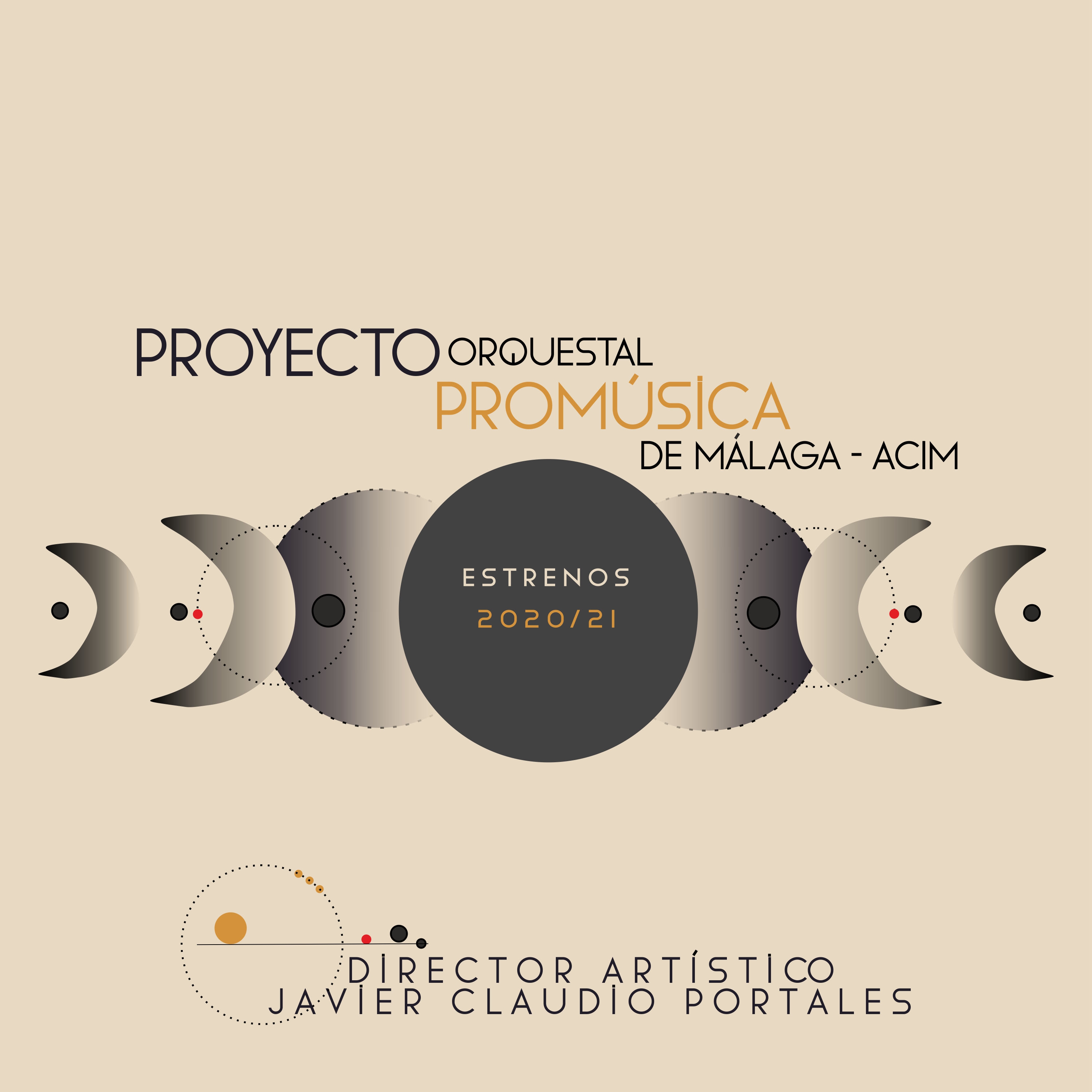 PROYECTO ORQUESTAL PROMUSICA DE MALAGA ACIM Estrenos 2020 21 CD136T